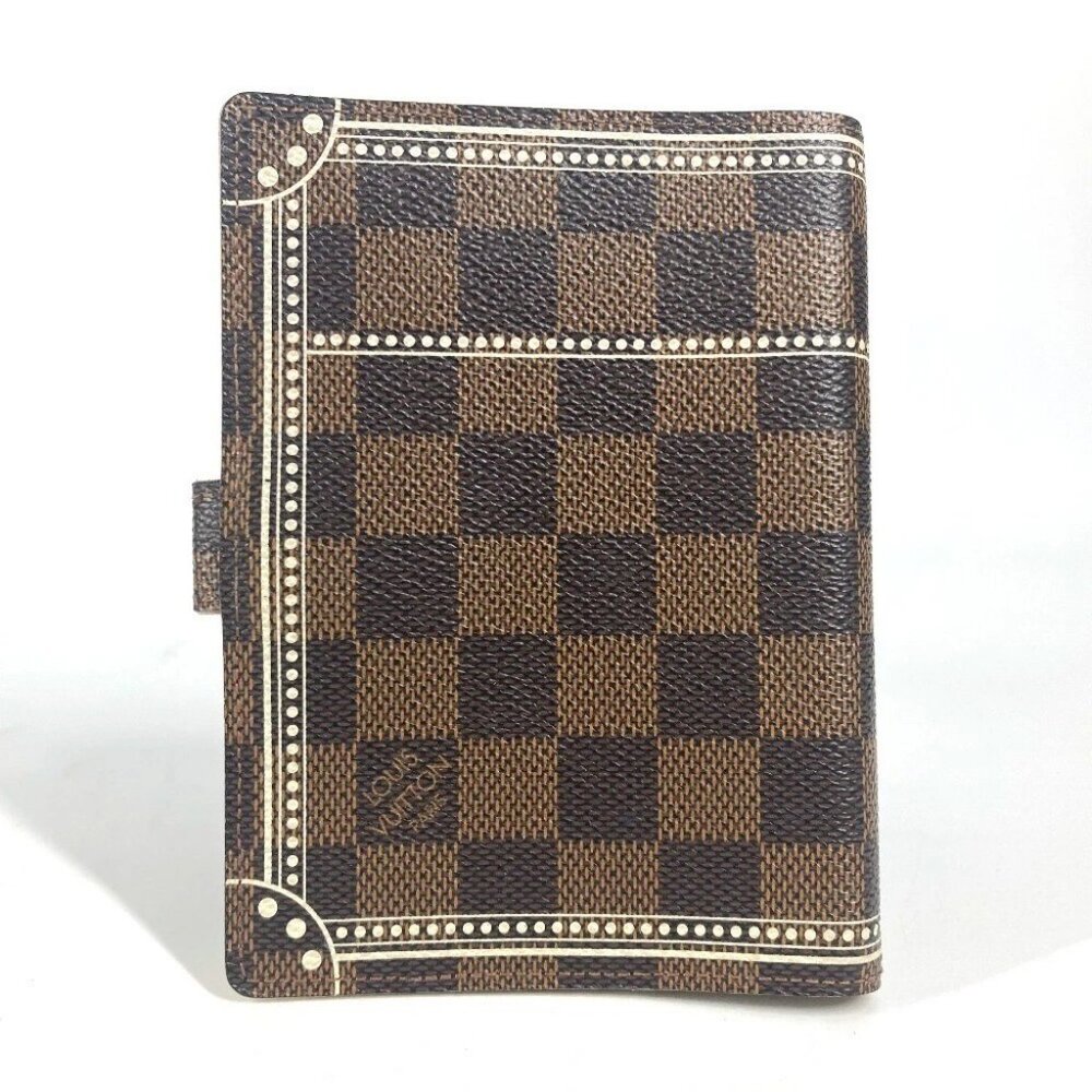 Louis Vuitton Damier Agendapm Trunkpattern System Notebook Cover View 2